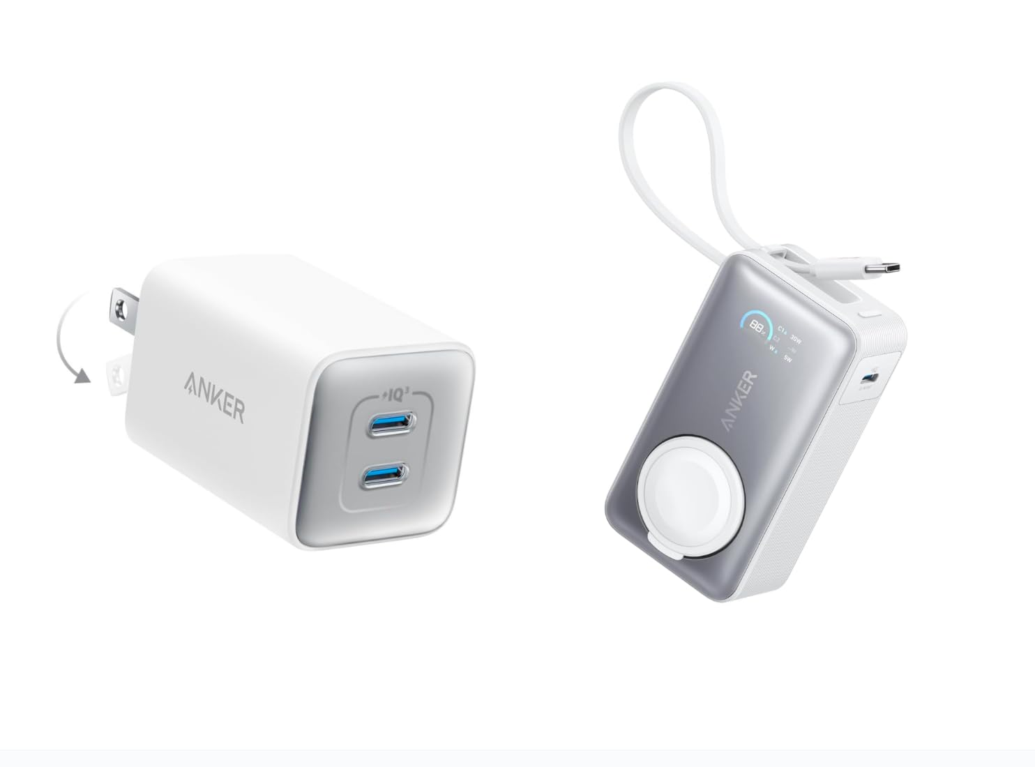 Amazon.com: Anker Nano 47W and 2 Port USB C Charger 2 Port with